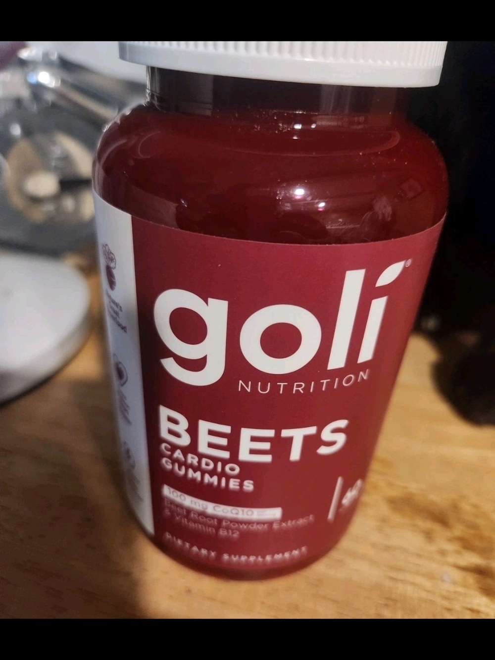 Goli Nutrition Beets Cardio Gummies - Red - Picture 2 of 6